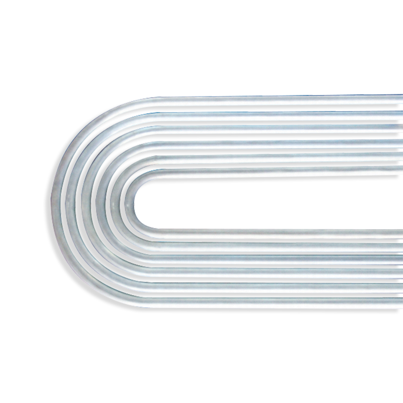 Pipa berbentuk u stainless steel